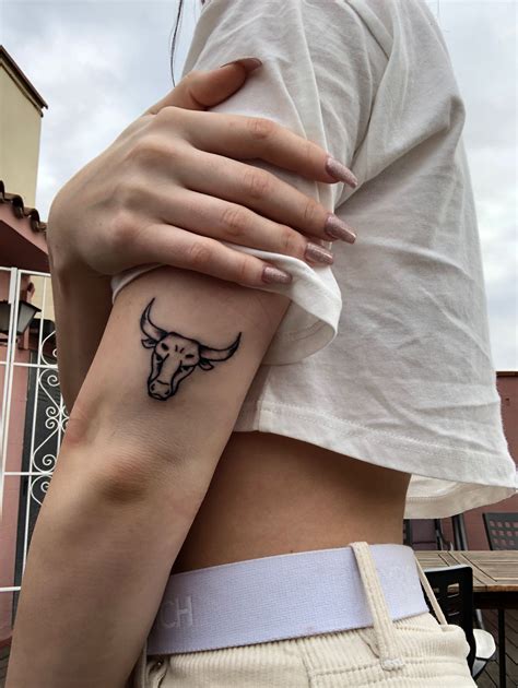 BULL tattoo | Bull tattoos, Bull skull tattoos, Taurus tattoos