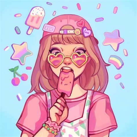 Cartoon art by F.Gallery ️ on Girls art ️ | Cute drawings, Character design