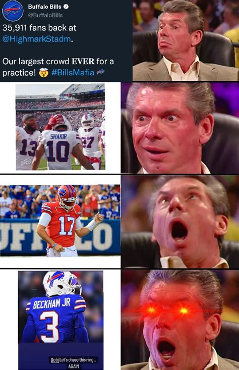 Getting in some final offseason memes : r/buffalobills