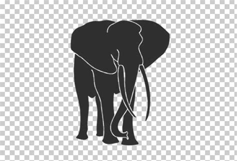 Indian Elephant African Elephant Elephantidae Silhouette Elephant ...