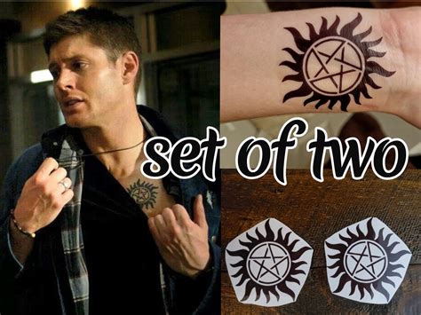 Supernatural Pentagram Sticker - Etsy