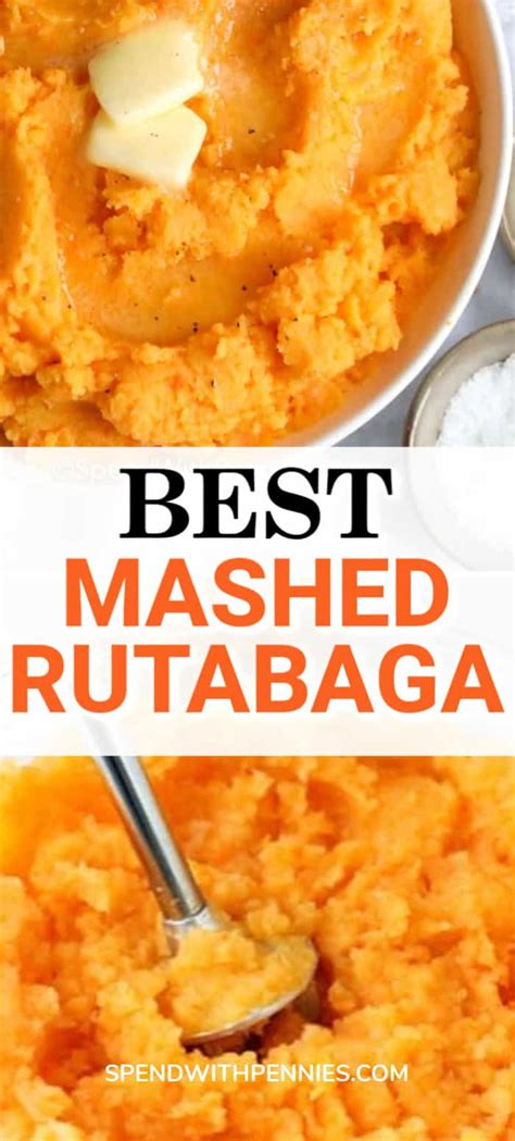 Mashed Rutabaga {Just 4 Ingredients} - Spend With Pennies