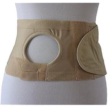 Amazon.com: Unisex Ostomy Hernia Belt (hole 3.14") , fit right side ...