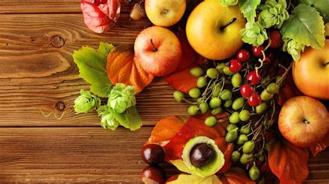 Many autumn products - Fruits wallpaper Wallpaper Download 3840x2160