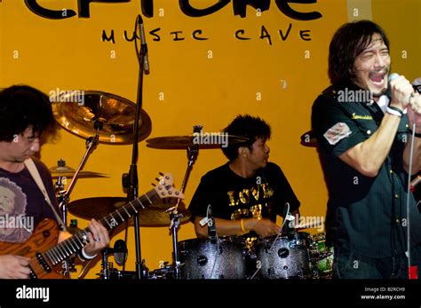 The famous Thai rock band - The Silly Fools live in concert. Bangkok, Thailand Stock Photo - Alamy