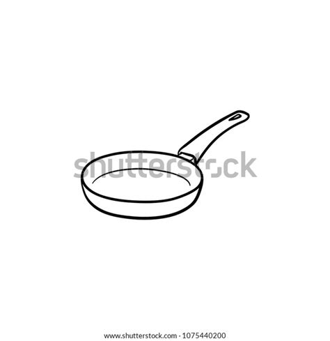 8,402 Outline Frying Pan Images, Stock Photos & Vectors | Shutterstock