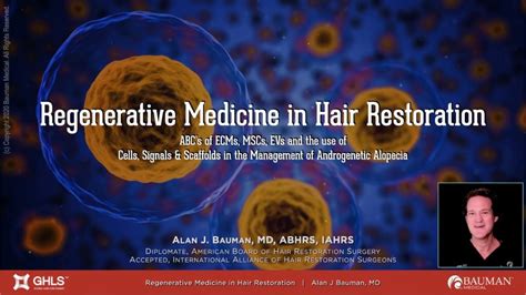 Exosomes for Hair Loss & Hair Restoration? · Bauman Medical