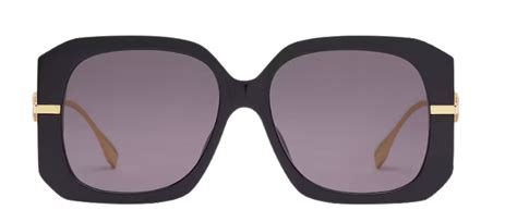 Fendi Black Acetate Sunglasses | WHAT’S ON THE STAR?