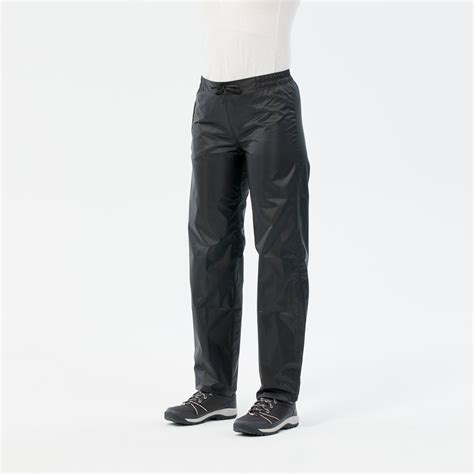 Women's Hiking Waterproof Over-Trousers Raincut