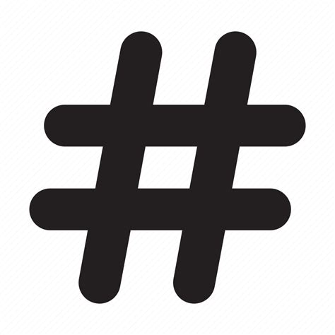 Hashtag, pound, sign, social, tag icon - Download on Iconfinder