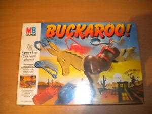 90'S Vintage Board game MILTON BRADLEY BUCKAROO ! SEALED | eBay