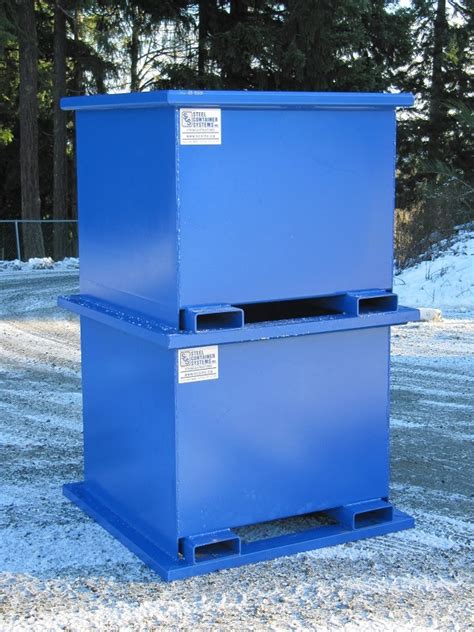 Scrap Bins | Steel Container Systems Inc.