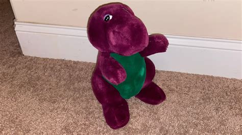 Rare Dakin BYG Barney Plush Unboxing - YouTube