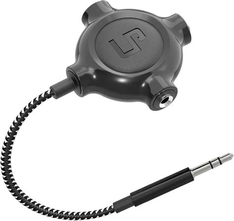 Amazon.com: LP Headphone Splitter, Nylon-Braided 3.5mm Audio Stereo Splitter, Male to 3 Female ...