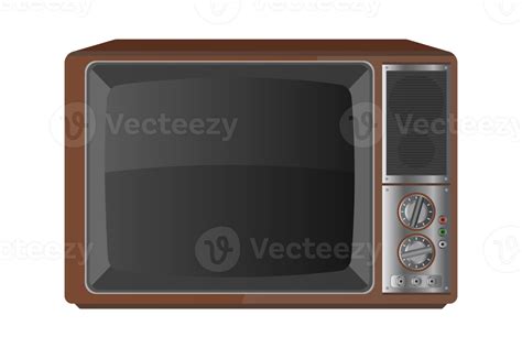 brown classic old wooden tv 13743312 PNG