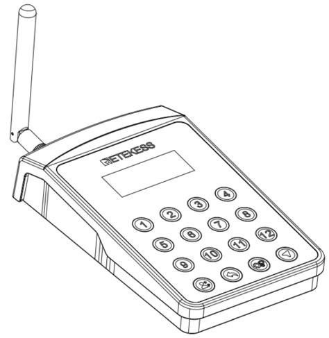 RETEKESS TD029 Wireless Keypad User Manual