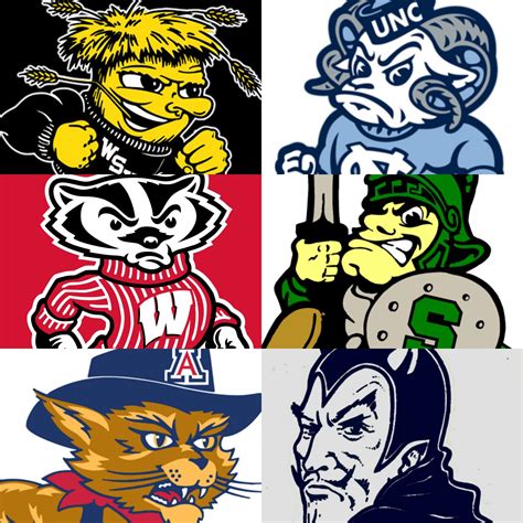 Have You Seen These Vintage College Mascot Logos? | Disenos de unas ...