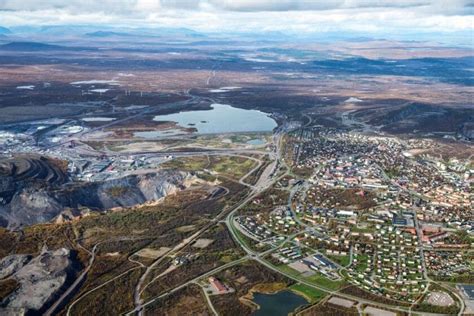 Kiruna, the city of the Northern Lights