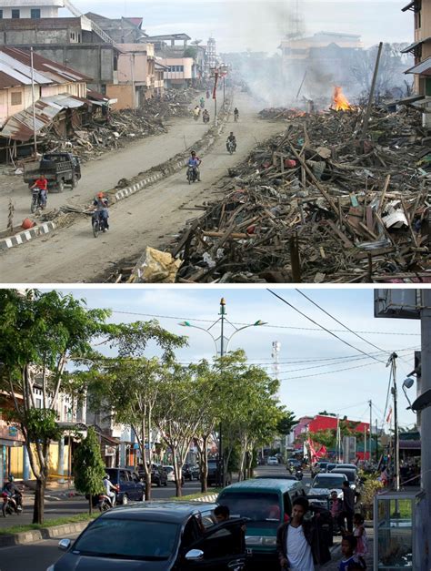 Before/After Images of Indonesian Tsunami: 10 Years Later Photos - ABC News