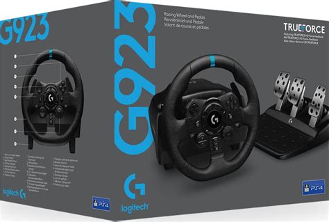 Logitech G923 - Trueforce Rat Og Pedaler Til Ps5, Ps4 Og Pc | Se tilbud ...