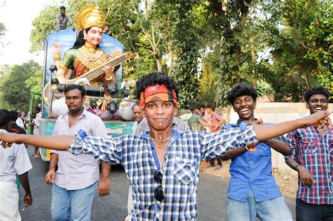 Hindu Carnival Festival of Kollam Editorial Image - Image of music ...