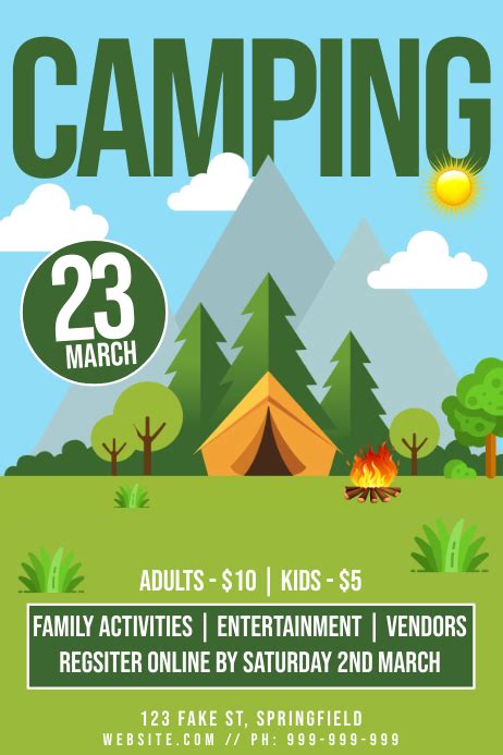 Copy of Camping Poster | PosterMyWall