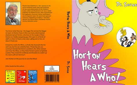 Book Cover - Horton Hears a Who on Behance