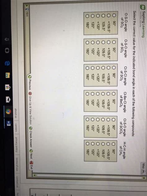 OneClass: 17) The bond angle in H2Se is A) 145 B)109.5 C)117 D)104 E)190