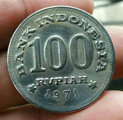 Jual uang koin uka 100 rupiah 1971 pohon kelapa dua - koin uka 100 rupiah 1971 - 100 rupiah 1971 ...