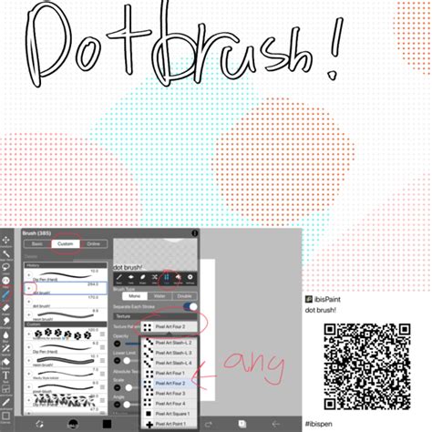 Dot Brush! - ibisPaint