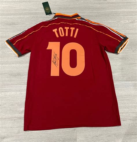 AS Roma - Italian Football League - Francesco Totti - 1998 - Jersey - Catawiki