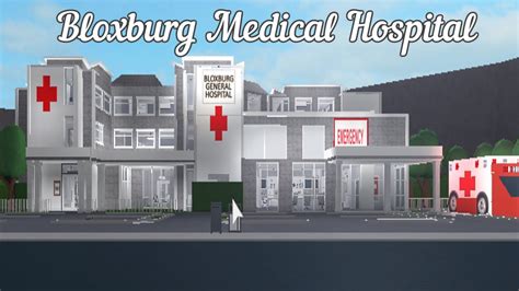 Bloxburg Hospital Decals