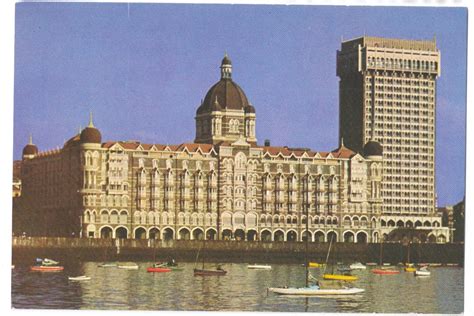 India Taj Mahal Palace Hotel Taj Intercontinental Tower Bombay Mumbai ...