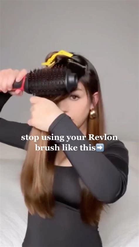 Revlon 1100 Dryer Brush Tutorial #ad #shopnow #linkinbio #hair #hairgoals