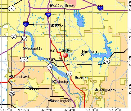 Norman Oklahoma Map | World Map Gray