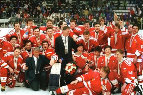 1992 Winter Olympics Hockey Champions - Unified Team / Russia | HockeyGods