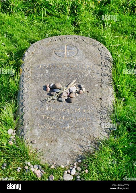 John smith grave iona hi-res stock photography and images - Alamy