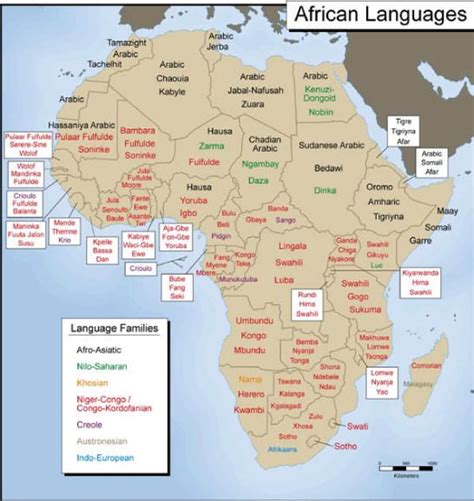 African tribes and their languages | Map, African history, African ...