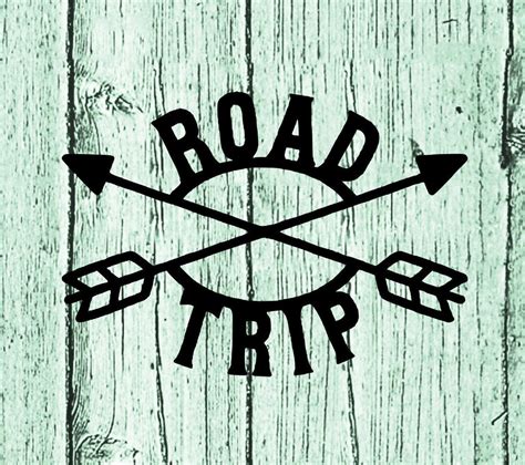 Road Trip Sign With Arrows, Man Cave Decor, Garage Decor, RV and Trip Decor - Etsy