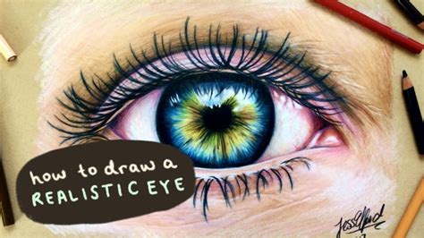 HOW TO DRAW A REALISTIC EYE | prismacolor pencils - YouTube