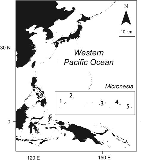 Western Pacific Region Map - Cherey Benedicta