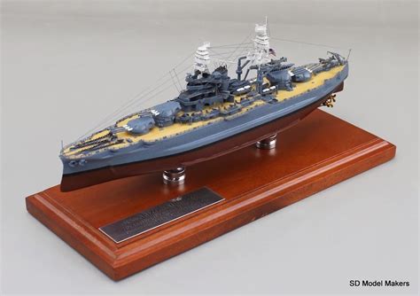 SD Model Makers: 12” USS Arizona Replica Model (1941 era)