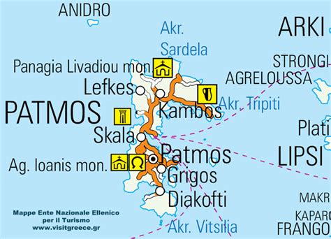 patmos map | Map, Patmos, Satellite maps