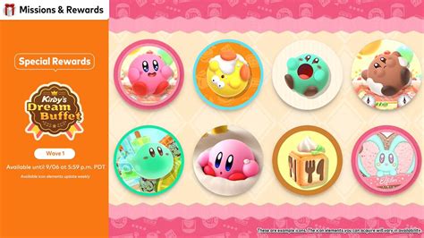 Kirby's Dream Buffet icons added to Nintendo Switch Online