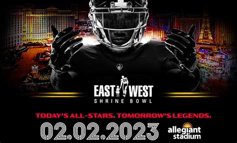 Tickets on Sale Starting Thursday,October 20 - East West Shrine Bowl