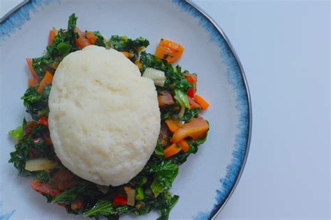 Ugali and Sukuma Wiki - Afrolems Nigerian Food Blog