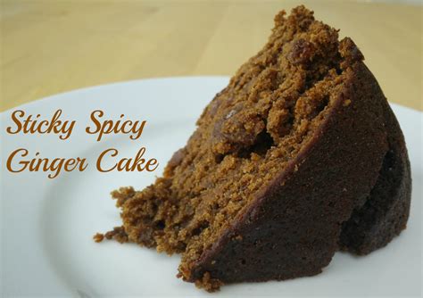 Sticky Spicy Ginger Cake | Wishful Kitchen