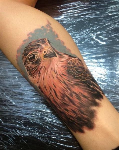 Beautiful falcon tattoo | Falcon tattoo, Tattoo designs and meanings ...