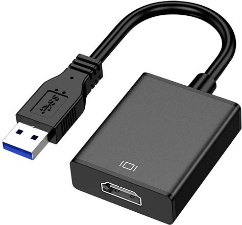 Buy USB to HDMI Adapter, USB 3.0 / 2.0 to HDMI 1080P Full HD Video Audio Multi Monitor Converter ...