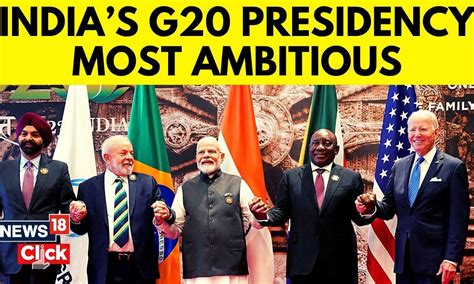 G20 Summit Bharat 2023 | India’s G20 Presidency Most Ambitious In The ...